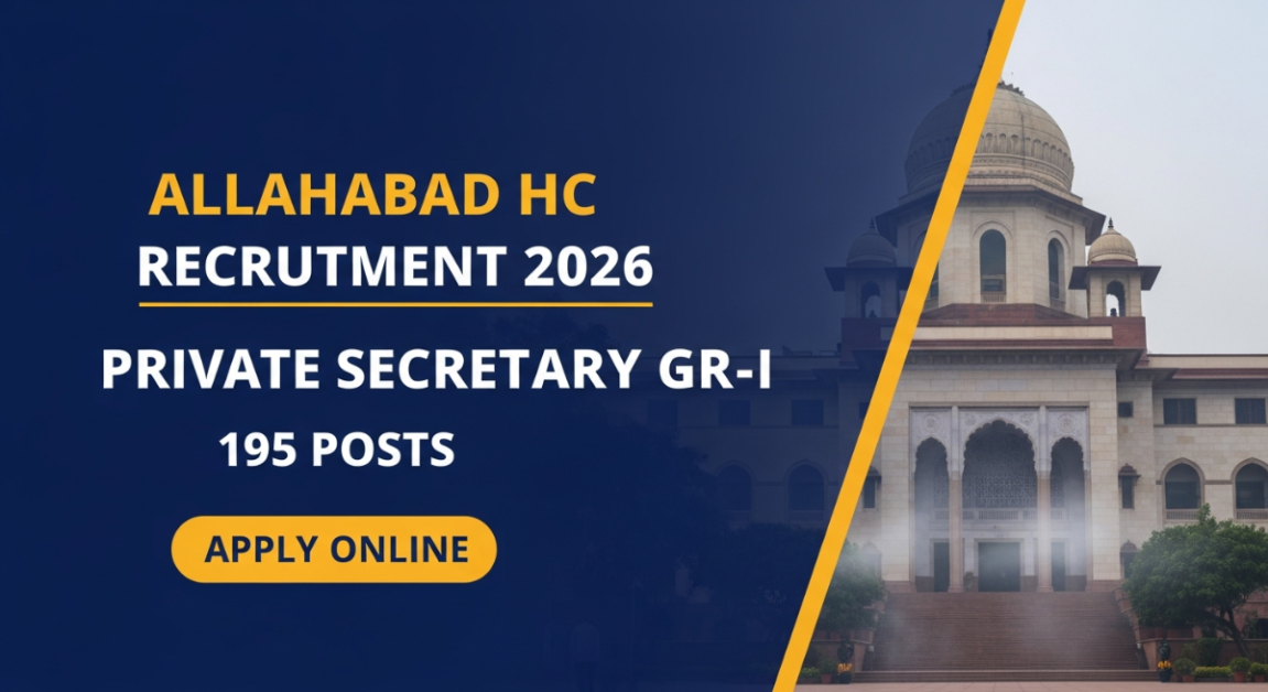 Allahabad HC Private Secretary Gr-I Recruitment 2026