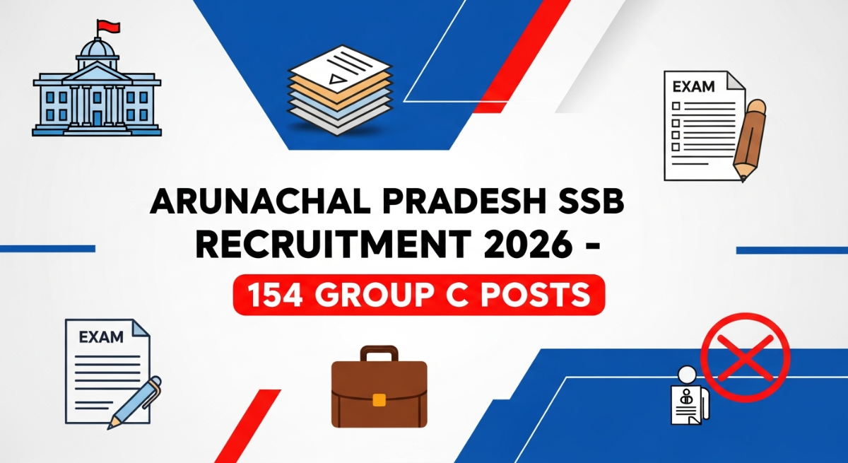 Arunachal Pradesh SSB Group C Recruitment 2026