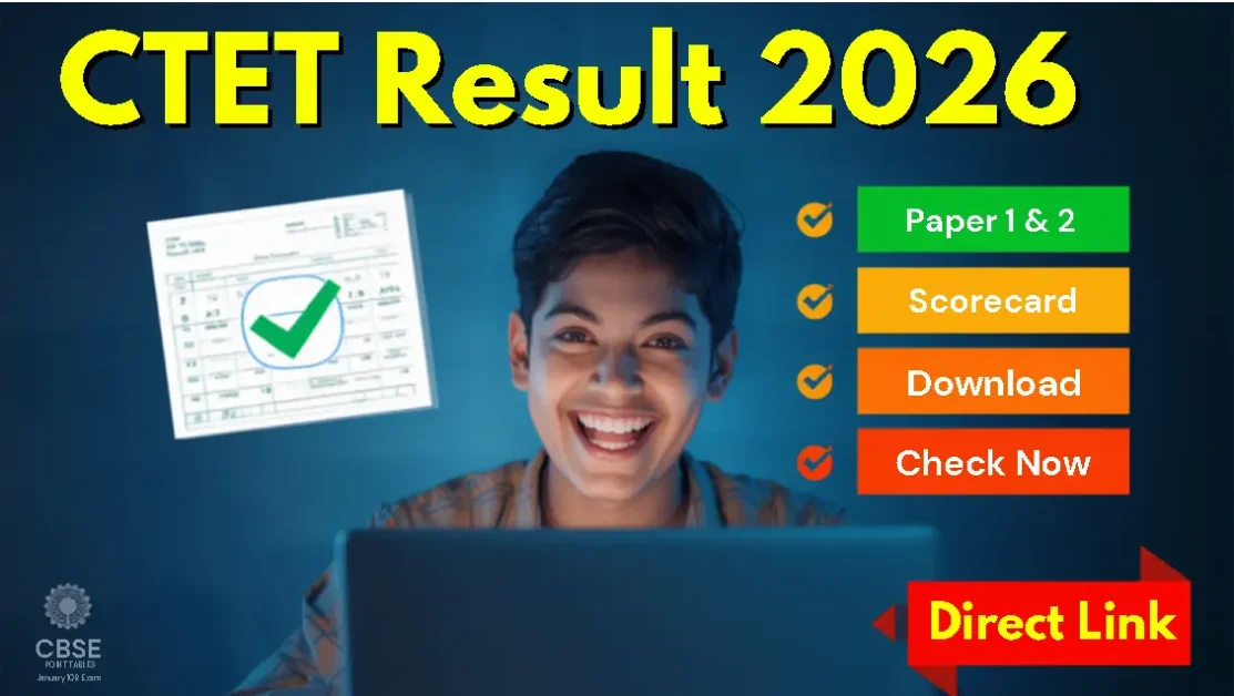 Current image: CTET Result 2026 February Release