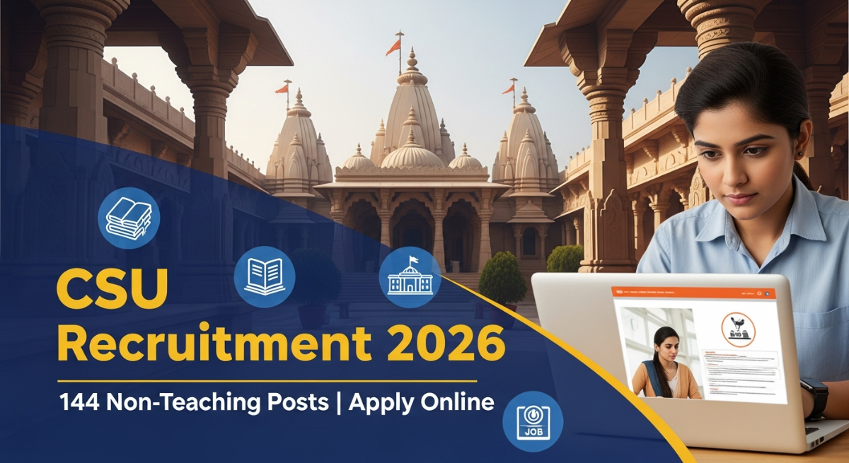 Central Sanskrit University Recruitment 2026