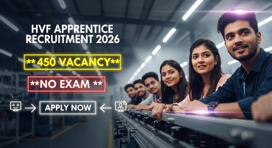 HVF Avadi Apprentice Recruitment 2026