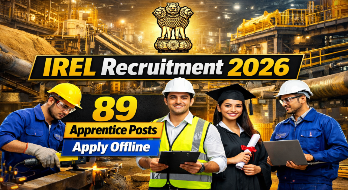 IREL Apprentices Recruitment 2026 - Apply Offline