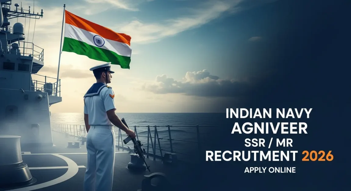 Indian Navy SSR/MR Vacancy 2026: Apply Online