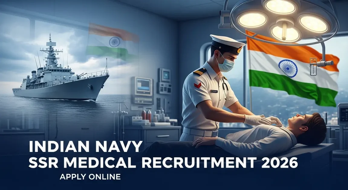 Indian Navy SSR Medical Recruitment 2026 Apply Online