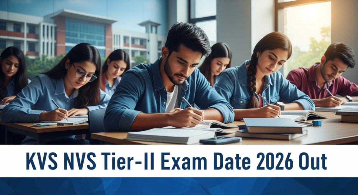 KVS NVS Teaching & Non-Teaching Tier-II Exam Date