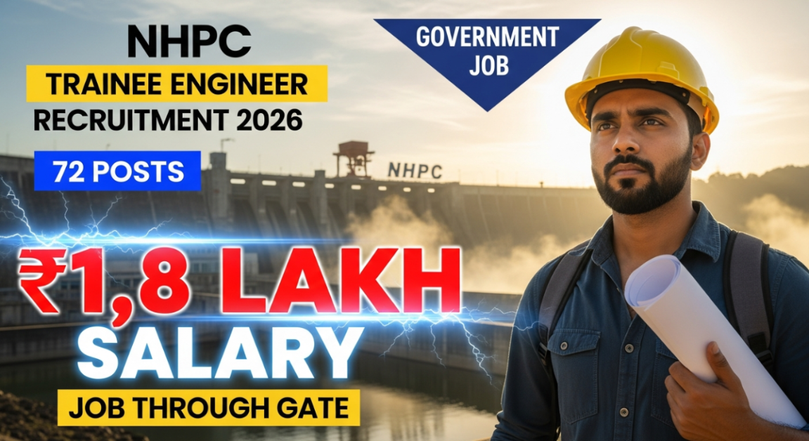 NHPC Trainee Engineer Recruitment 2026