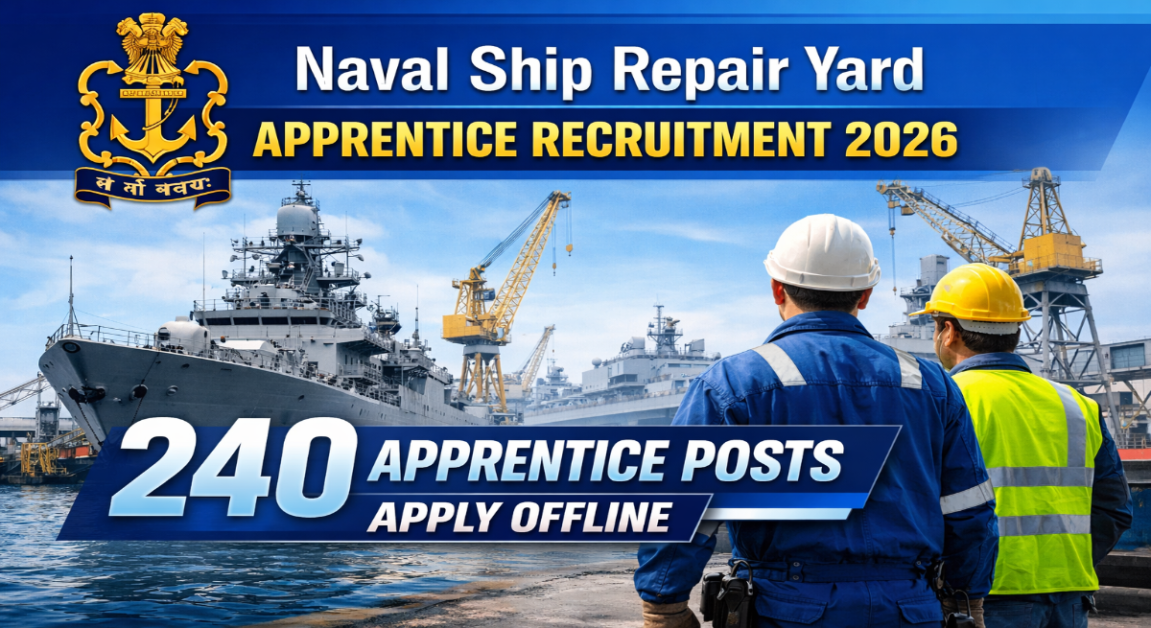 Naval Ship Repair Yard Apprentice Recruitment