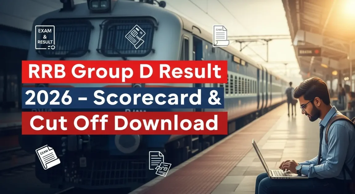 Current image: Railway Group D Result 2026 – Scorecard & Cut Off Download