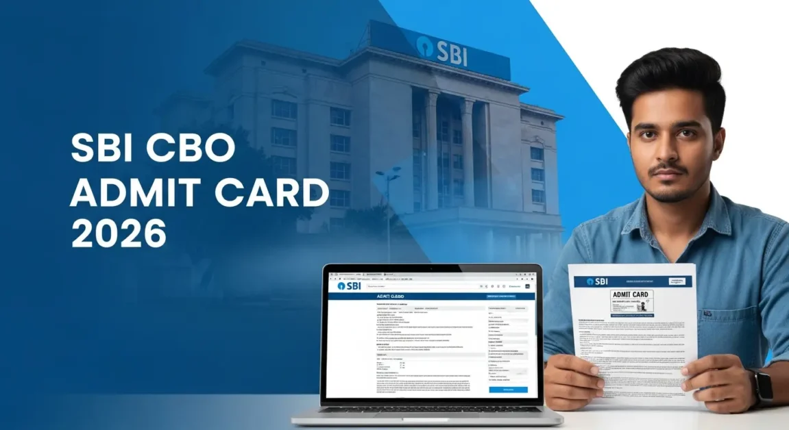 SBI Circle Based Officer Admit Card Download 2026