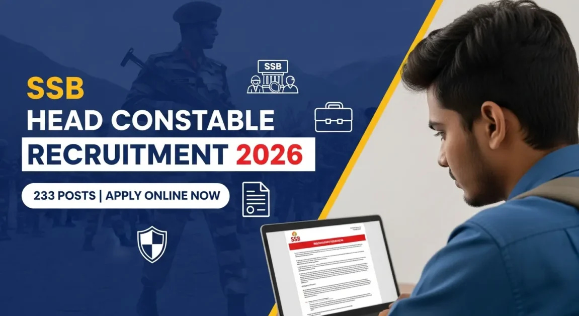 Current image: SSB Head Constable New Recruitment 2026