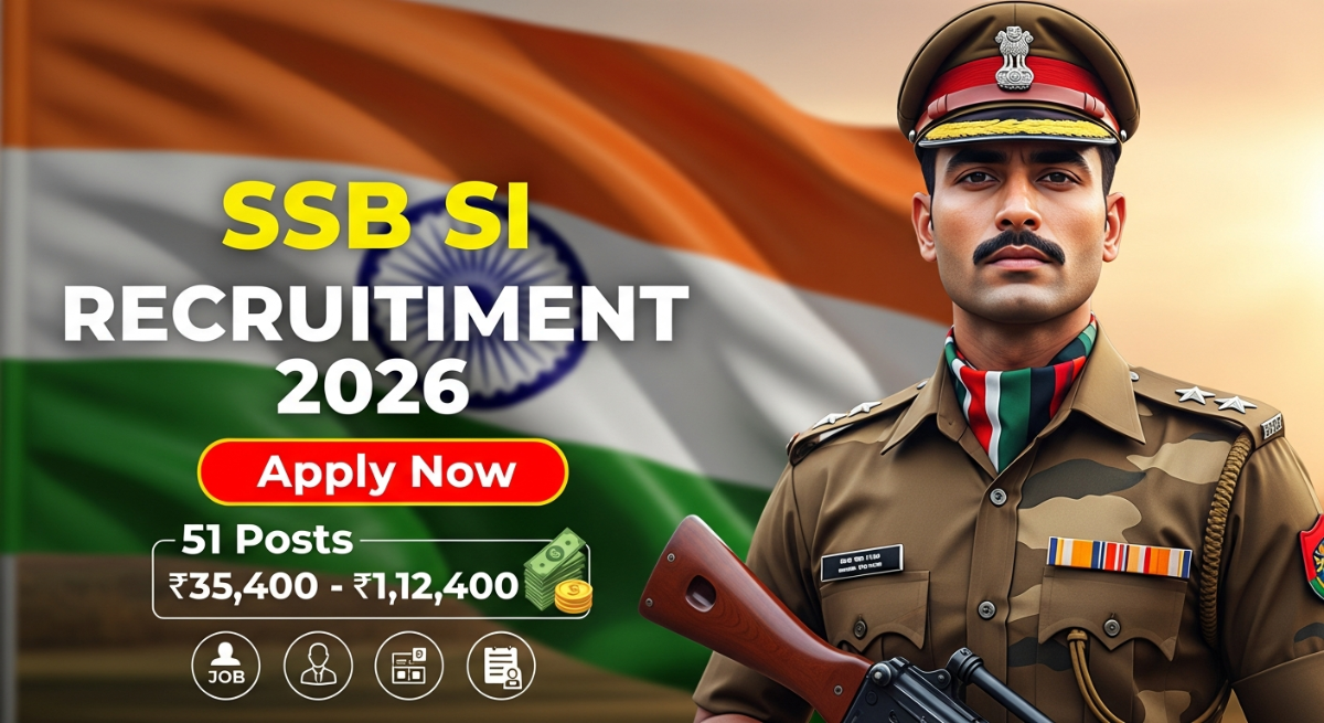 SSB Sub Inspector Recruitment 2026