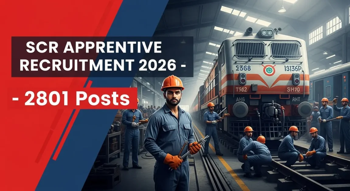 South Central Railway Apprentice Recruitment 2026 Apply Online