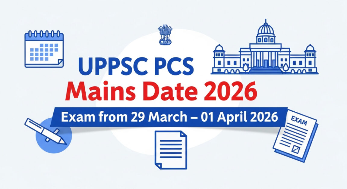 UPPSC PCS Mains Exam Date 2026 Out