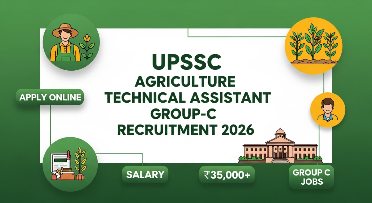 UPSSSC Agriculture Technical Assistant Bharti