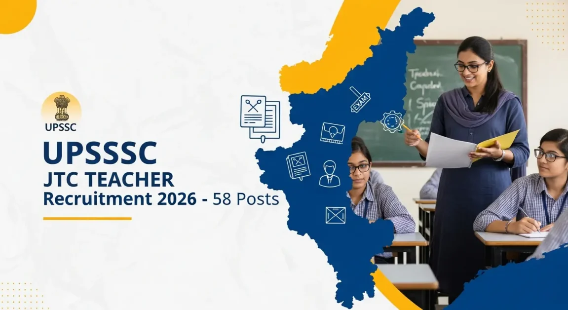 UPSSSC Junior Teacher Recruitment 2026