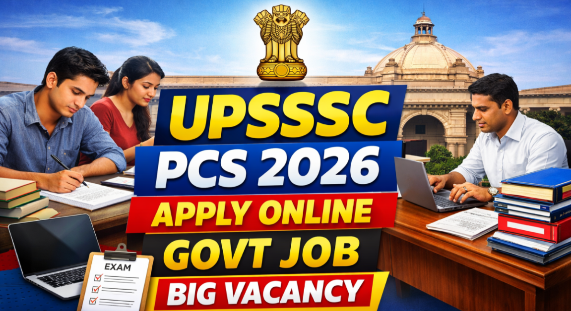 UPSSSC Lower PCS Recruitment 2026 Notification Out – Apply Online