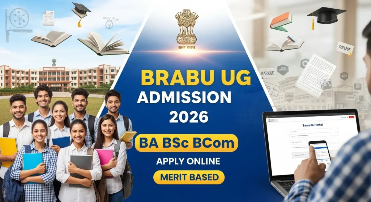 BRABU UG Admission 2026-30 BA, BSc, BCom Online Form