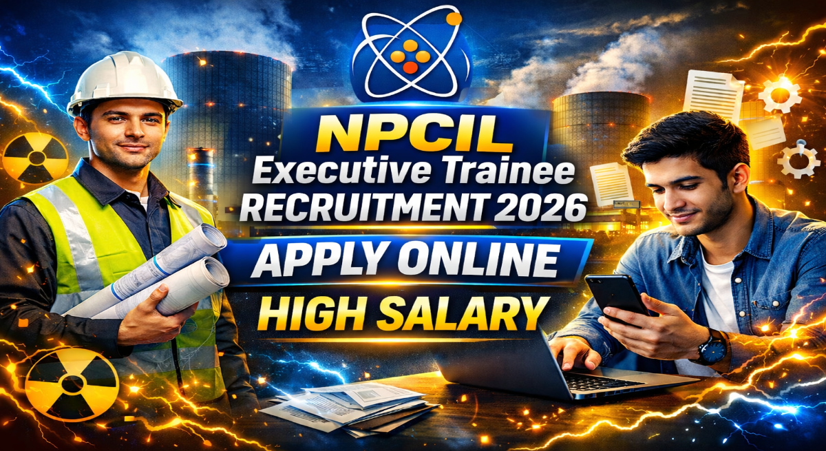 NPCIL Executive Trainee Recruitment 2026